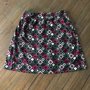 Tail XS black/magenta/white/green athletic skort